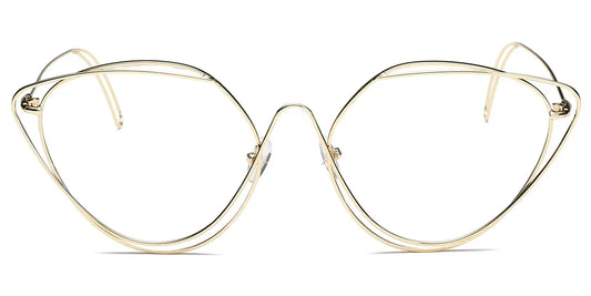 Gold Frame Blue Light Glasses