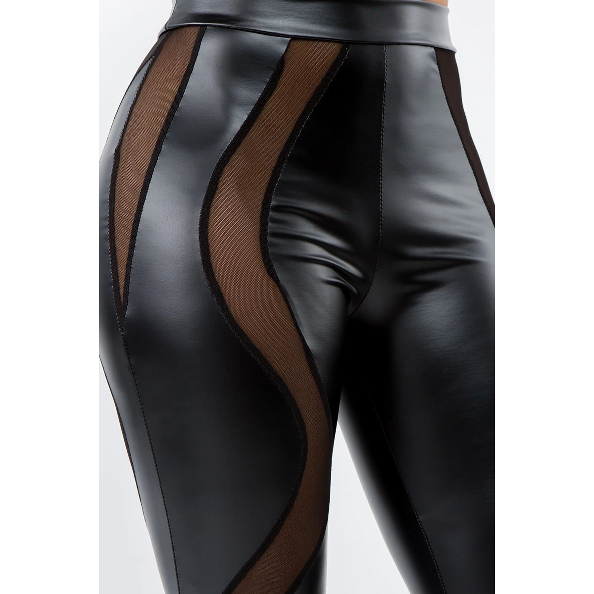 Girls Faux-Leather Pants - Grandma's Gift Shop