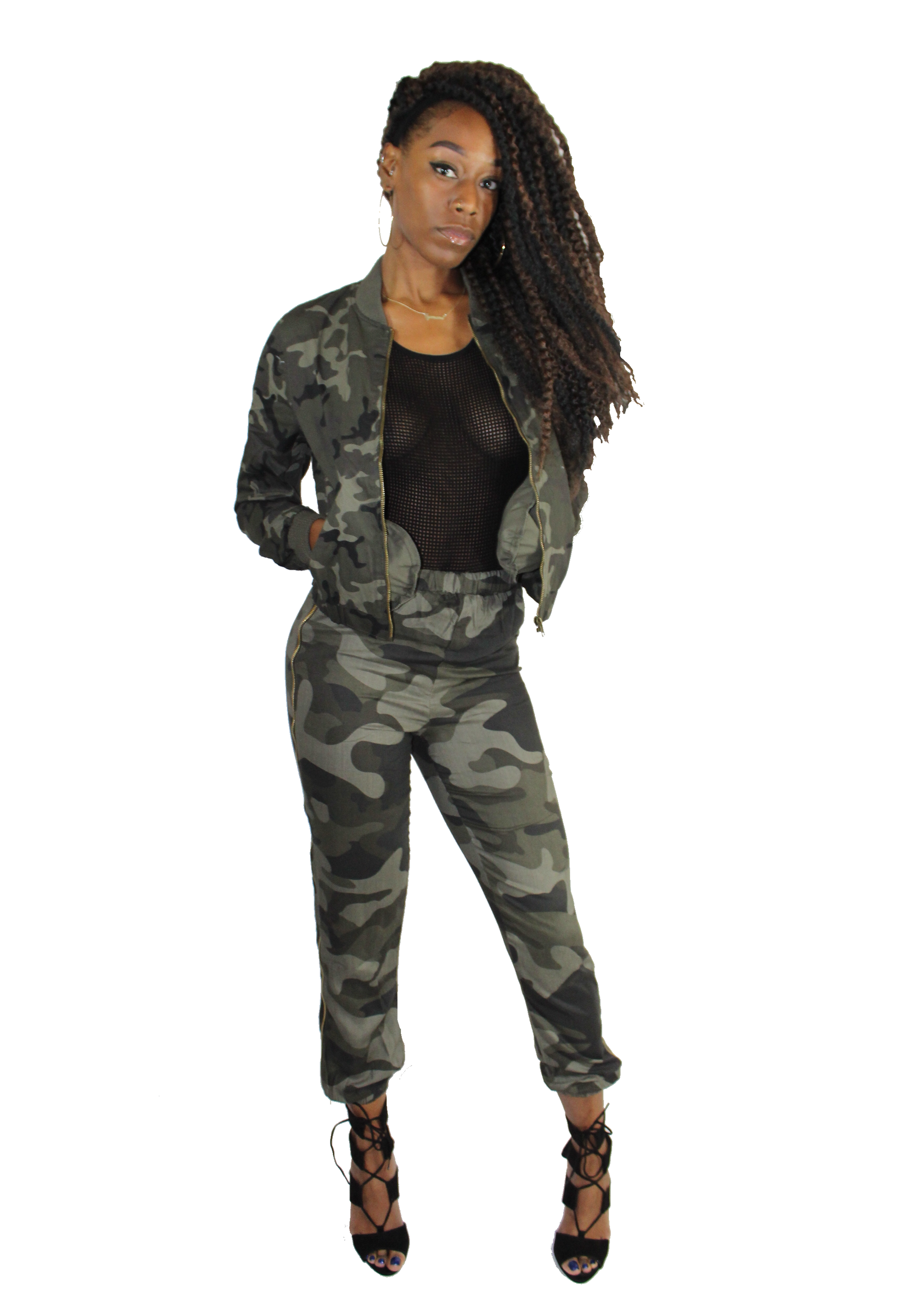 Kia Camo Pants - House of Akari