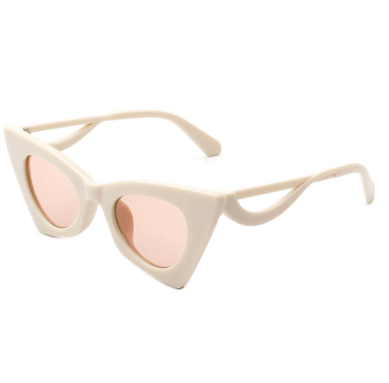 Hot Girl Summer Sunglasses (Cream)